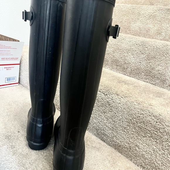 Tall black Hunter boots - Picture 8 of 8